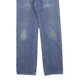 LEVI'S 501 Mens Jeans Blue Regular Straight Denim Medium W30 L30 Classic Button