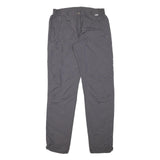 REGATA Womens Polyester Blend Grey Slim Fit Straight Leg Trousers W30 L33 Casual