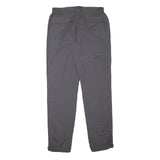 REGATA Womens Polyester Blend Grey Slim Fit Straight Leg Trousers W30 L33 Casual