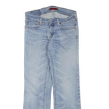 LEVI'S Womens Regular Fit Blue Denim Medium Wash W29 L29 Classic Jeans Zip