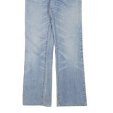 LEVI'S Womens Regular Fit Blue Denim Medium Wash W29 L29 Classic Jeans Zip