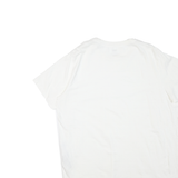 LEVI'S Mens White Graphic T-Shirt XL Short Sleeve Crew Neck Cotton Blend Casual