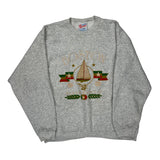 Hanes Graphic Sweatshirt - XL Grey Cotton Blend