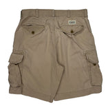 Polo By Ralph Lauren Cargo Shorts - 35W 9L Beige Cotton