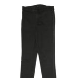 J BRAND Womens Slim Black Skinny Denim Raw W26 L29 Zip Cotton Jeans