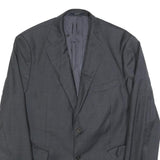 BOGGI Mens Grey Wool Jacket L Button Classic Jacket Formal Lightweight