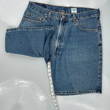 Levis Denim Shorts - 34W 9L Blue Cotton