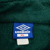 Crystal Lake South Soccer Umbro 1/4 Zip Fleece - XL Green Polyester