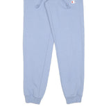 CHAMPION REVERSE WEAVE Womens Joggers Blue XS W26 L28 Cotton Drawstring Logo