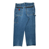 Wrangler Carpenter Jeans - 34W 29L Blue Denim