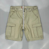 Levis Cargo Shorts - 36W 10L Beige Cotton
