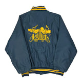 Rock Act Dunbrooke Graphic Varsity Jacket - XL Blue Polyester