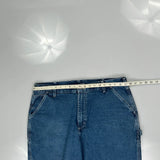 Carhartt Carpenter Jeans - 38W 32L Blue Cotton