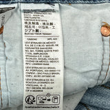 501 Levis Jeans - 36W 29L Blue Cotton