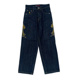 Red Ape Hip Hop Jeans - 26W US 2 Blue Cotton