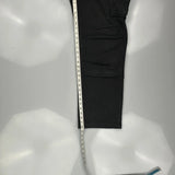 Unbranded Double Knee Cargo Trousers - 36W 32L Black Cotton