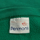 1989 Saskatchewan Roughriders Penmans Football Sweatshirt - XL Green Cotton