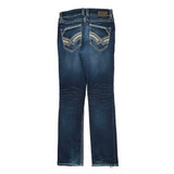 Buckle Black Boot Cut Jeans - 32W 36L Dark Wash Denim