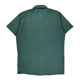 Dickies Short Sleeve Shirt - Large Green Cotton
