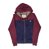 True Religion Hoodie - Medium Burgundy Cotton