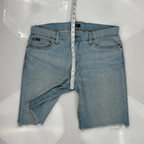 Polo By Ralph Lauren Denim Shorts - 36W 10L Light Wash Cotton