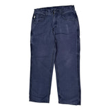 Carhartt Carpenter Trousers - 32W 30L Blue Cotton