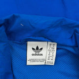 Adidas Track Jacket - Medium Blue Polyester