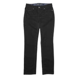 LEVI'S 525 Perfect Waist Womens Jeans Black Regular Straight Denim W29 L32