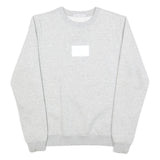 CALVIN KLEIN JEANS Boys Grey Sweatshirt Crew Neck 16Y Cotton Blend Pullover