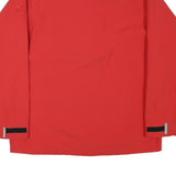 SALEWA Womens Red Jacket UK 16 Polyester Blend Zip Outdoor Waterproof