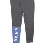DKNY Womens Joggers Grey & Blue XS W22 L24 Slim Tapered Leg DKNY Logo