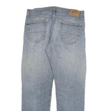 LEVI'S Mens Regular Fit Light Blue Denim Jeans W32 L29 Zip Closure Classic Style