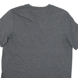 ADIDAS Mens Grey Graphic T-Shirt L Short Sleeve Crew Neck Cotton Blend Classic