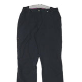 MILLET Womens Polyester Blend Regular Leg Black Trousers W28 L30 Zip Outdoor