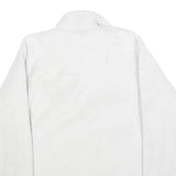 PATAGONIA Womens White Plain Pullover Fleece Jumper M Soft Warm Casual