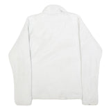 PATAGONIA Womens White Plain Pullover Fleece Jumper M Soft Warm Casual