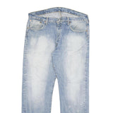 LEVI'S 501 Mens Jeans Blue Regular Straight Denim Medium W36 L31 Classic Button
