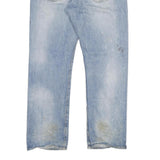 LEVI'S 501 Mens Jeans Blue Regular Straight Denim Medium W36 L31 Classic Button