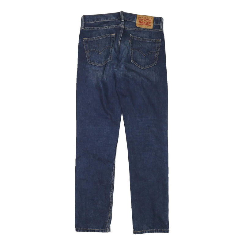 LEVI'S 511 Mens Jeans Blue Regular Skinny Denim Medium W30 L31 Classic Fit Zip