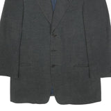 GIORGIO ARMANI Mens Grey Wool Blend Classic Jacket M Woven Formal Designer