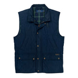 Polo By Ralph Lauren Vest - Medium Blue Polyester