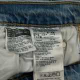 501 Levis Jeans - 30W 27L Light Wash Cotton