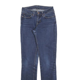 LEVI'S Womens Slim Blue Denim Medium Wash Jeans W28 L34 Classic Comfort Zip