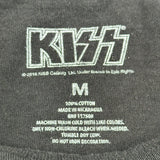 Kiss Band T-Shirt - Medium Black Cotton
