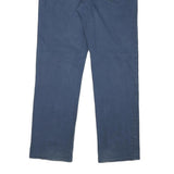 CALVIN KLEIN JEANS Mens Blue Regular Fit Straight Denim W34 L32 Zip Cotton Blend