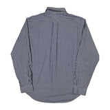 Ralph Lauren Striped Shirt - Large Blue Cotton