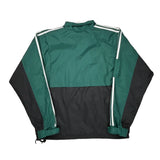 Adidas Striped Track Jacket - Large Black Polyester