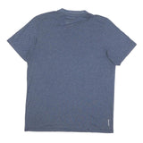 ADIDAS Mens Blue Cougars Graphic T-Shirt L Short Sleeve Crew Neck Sportswear