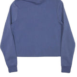 DICKIES Womens Blue Hoodie M Classic Logo Pullover Sweatshirt Drawstring Hood