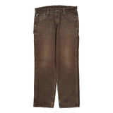 Carhartt Carpenter Pants - 35W 34L Brown Cotton